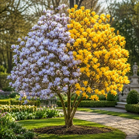 Magnolie Bicolora Blue Opal – Yellow Bird