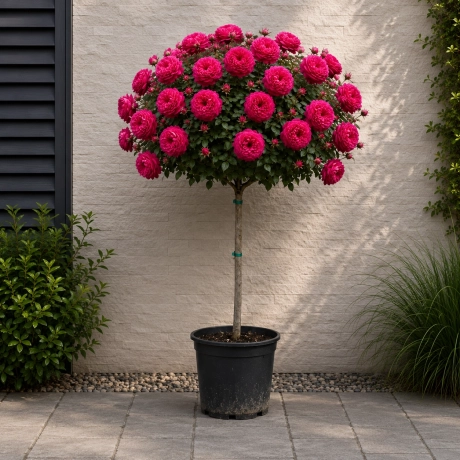 Trandafir Pomisor Rosarium la Ghiveci