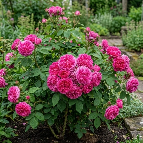 Trandafir de Dulceata Rose de Rescht 