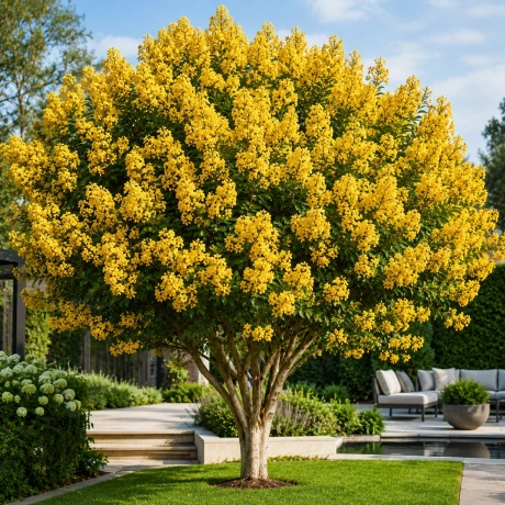 Lagerstroemia Indica - Liliacul Indian Galben la Ghiveci