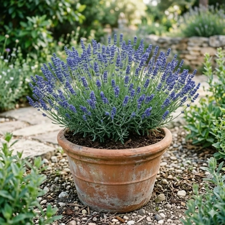 Lavanda Tufa Albastra - La Ghiveci