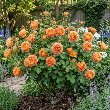Trandafiri Englezesti Lady of Shalott - la Ghiveci
