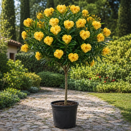 Leandru Heart Tip Pom - Goldie
