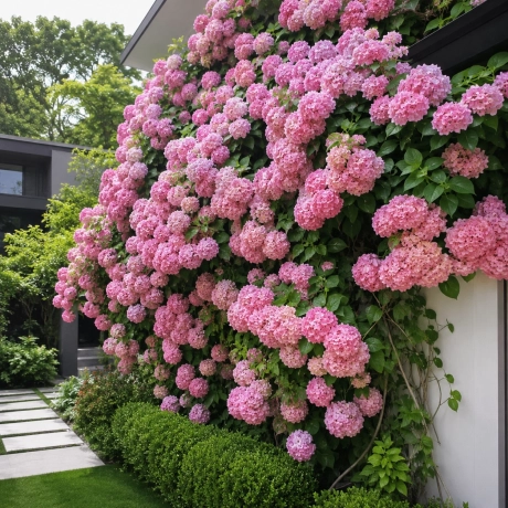 Hortensia Cataratoare Roz - La Ghiveci