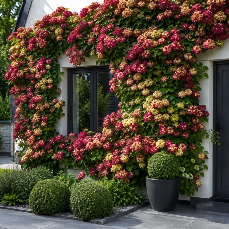 Hortensia Cataratoare Bicolora - Bungurdy si Galben