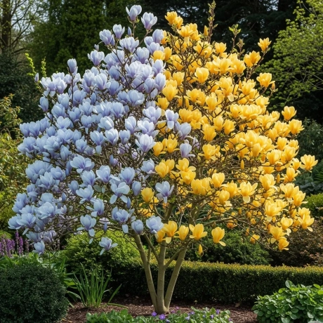 Magnolie Bicolora Blue Opal – Yellow Bird