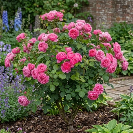 Trandafir Floribunda Leonardo da Vinci -  la Ghiveci