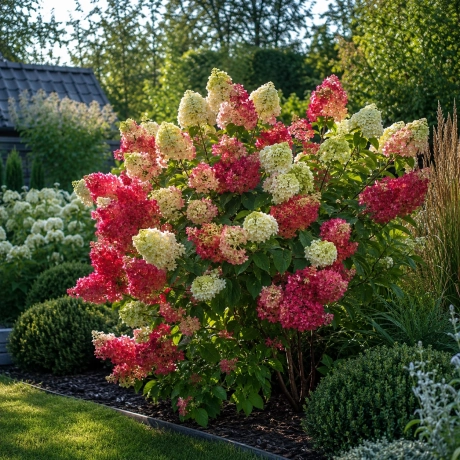 Hortensia Paniculata -  Bicolor Solar Flare