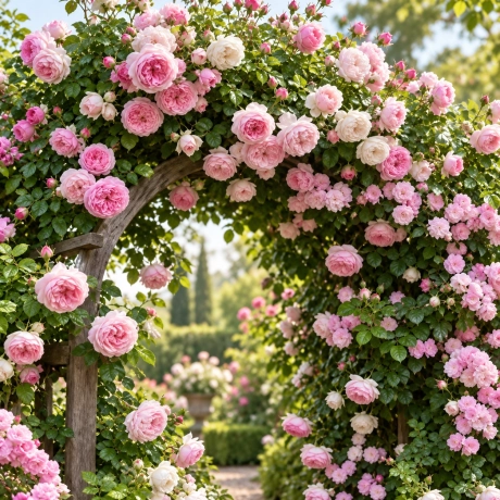 Trandafir urcator Eden Rose – Anul 4 