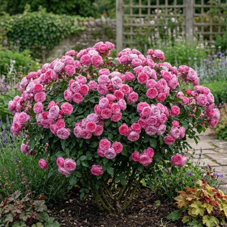 Trandafir Floribunda Pink Vaza - la Ghiveci