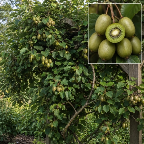 Kiwi Pom Fructifer Actinidia Jenny - la Ghiveci