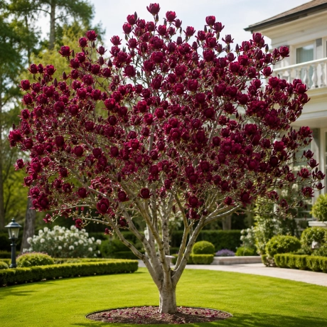 Magnolia Black Tulip la Ghiveci