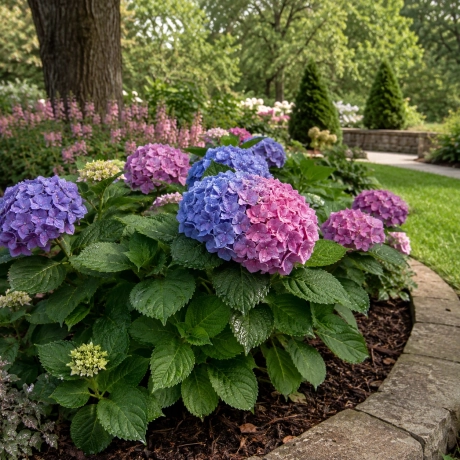 Hortensia Hydrangea Macrophylla - Golden Halo