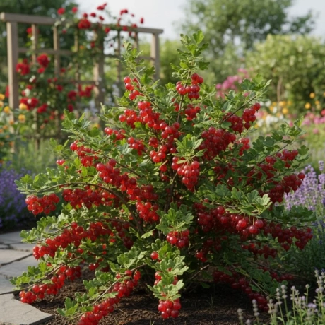 Arbust Fructifer - Agris Rosu Tufa - Cu Radacina Impachetata