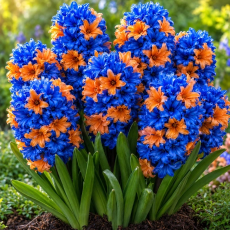 Bulbi de Zambile Blue Orange Majesty