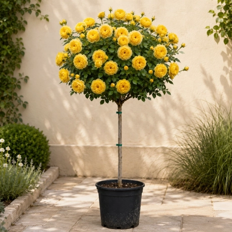 Trandafir Pomisor Patio Garden la Ghiveci