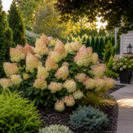 Hortensia paniculata Candlelight la Ghiveci