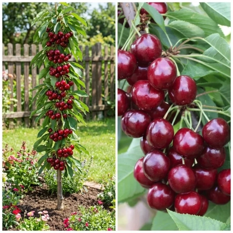 Pom Fructifer - Cires Columnar Caroline - Anul 4 cu Radacina Nuda