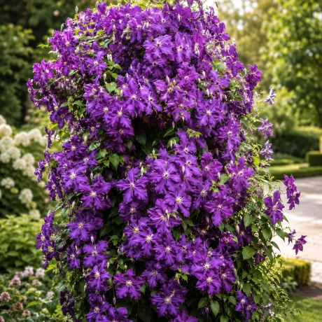 Clematis President la Ghiveci