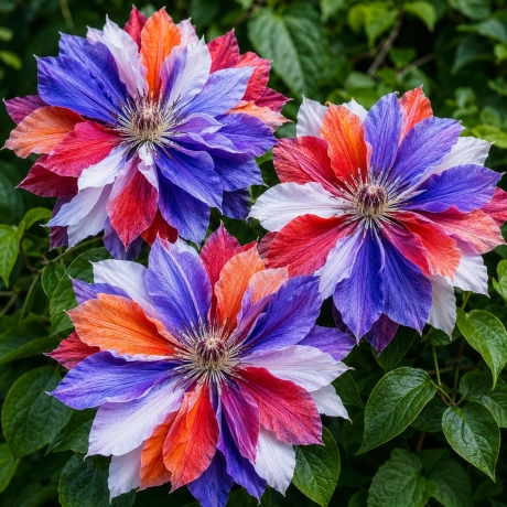Clematis Curcubeu Imperial la Ghiveci