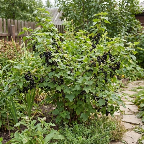 Arbust Fructifer - Coacaz Negru Tufa - Cu Radacina Impachetata