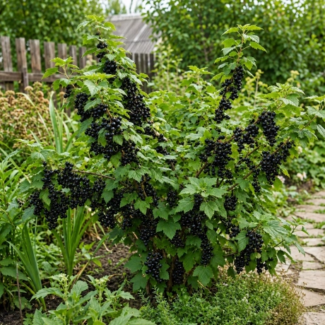 Arbust Fructifer - Coacaz Negru Tufa - Cu Radacina Impachetata