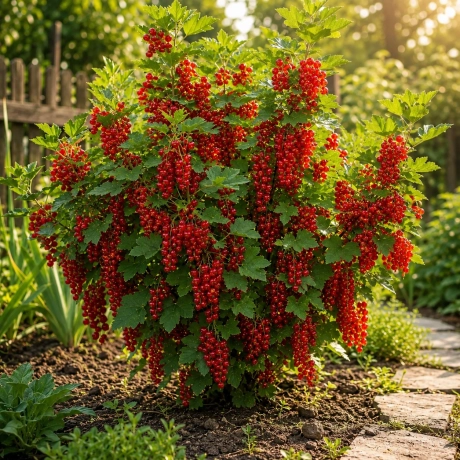 Arbust Fructifer - Coacaz Rosu Tufa - Cu Radacina Impachetata