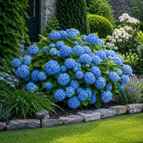 Hortensia macrophylla Nikko Blue la Ghiveci