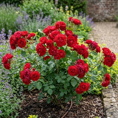 Trandafir Floribunda Nina - la Ghiveci