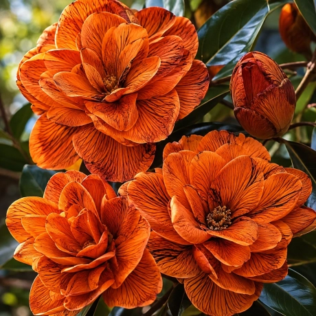 Magnolia Grandiflora „Orange Black Velvet la Ghiveci