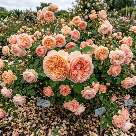 Trandafir Floribunda Eveline Wild -  la Ghiveci