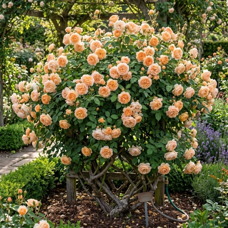 Trandafir David Austin - Grace - la Ghiveci