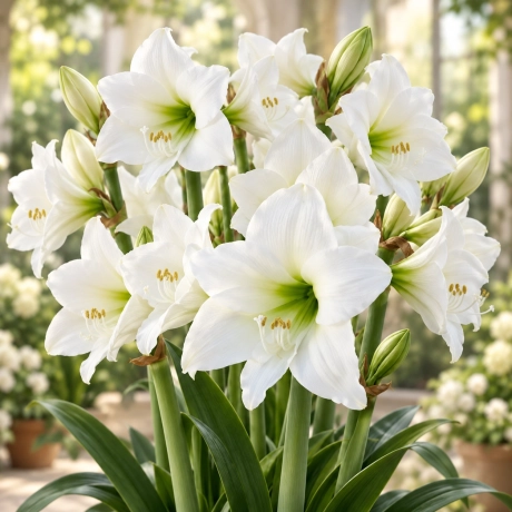 Bulbi de Amaryllis - Hippeastrum White