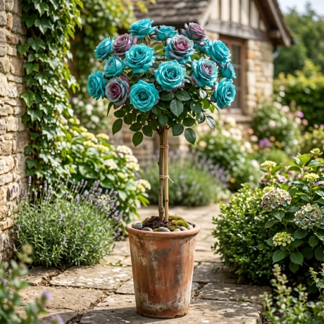 Trandafir Pomisor Emerald Twilight - La Ghiveci