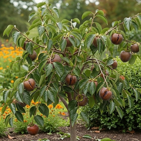 Pom fructifer - Kaki - Autofertil - Curmal Japonez Chocolate