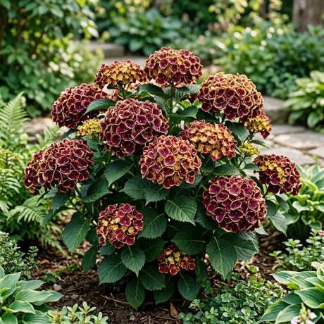 Hortensia Hydrangea Macrophylla - Golden Halo