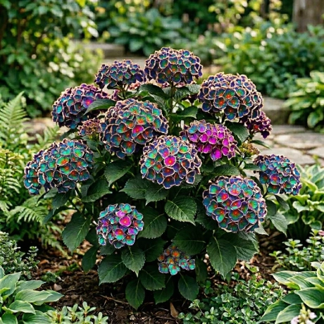Hortensia Hydrangea Macrophylla - Mystic Opalescence
