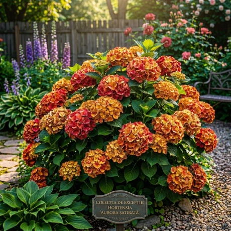Hortensia Hydrangea Macrophylla -Velvet Midnight Halo