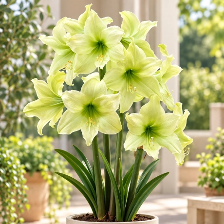 Bulbi de Amaryllis - Hippeastrum Lemon Lime