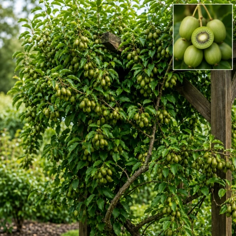 Kiwi Pom Fructifer Actinidia Jenny - la Ghiveci