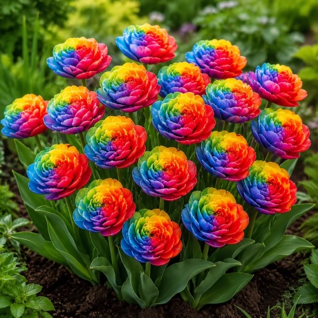 Bulbi de Lalele Rainbow - Parfumate