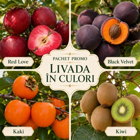 Pachet Promo Livada in Culori - 4 Pomi Fructiferi