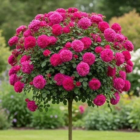 Trandafir Pomisor Magenta cu Radacina Impachetata