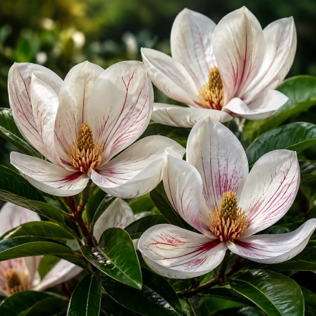 Magnolia Grandiflora „Crimson Veil” la Ghiveci