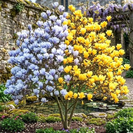 Magnolie Bicolora Blue Opal – Yellow Bird