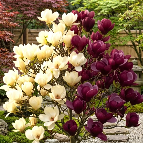 Magnolie Bicolora Jade Lamp – Nigra