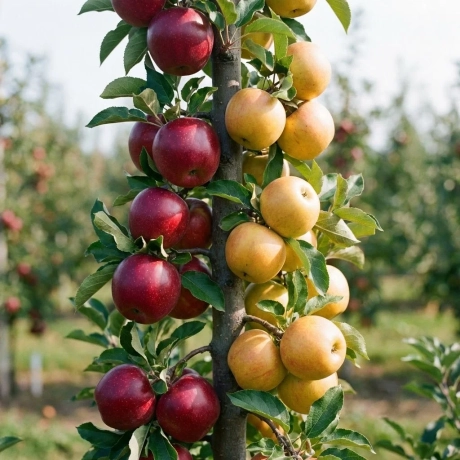 Măr Columnar Duo - Idared & Golden Super