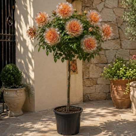 Trandafir Pomisor Medusa - Orange