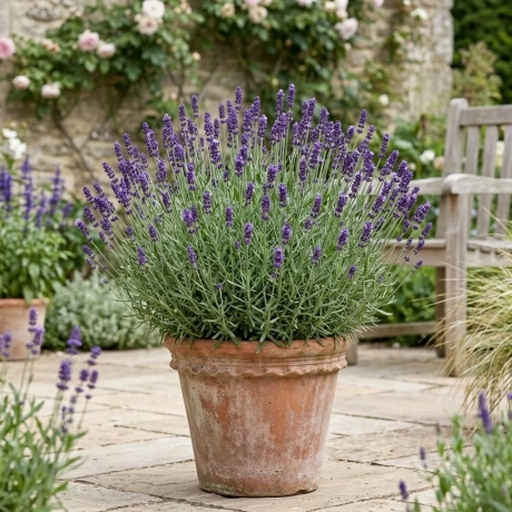 Lavanda Tufa Mov Intens - La Ghiveci