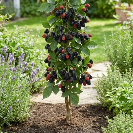 Arbust fructifer - Mur Pomosior Anul 3 - Black Magic cu Radacina Impachetata